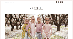 Desktop Screenshot of cavellekids.com